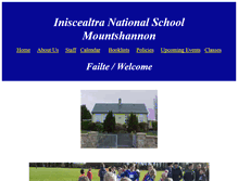 Tablet Screenshot of mountshannonschool.net